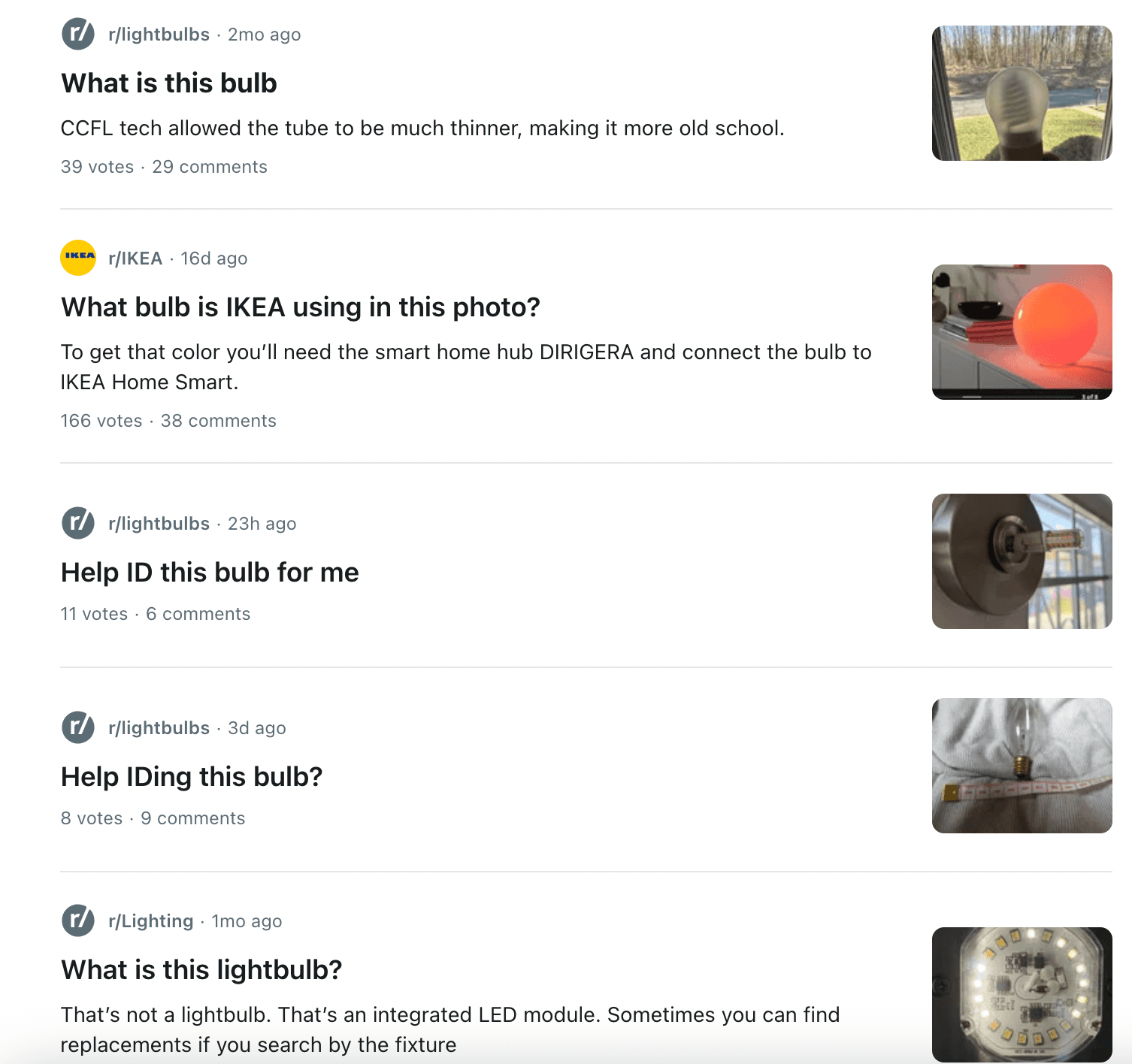 What is this bulb reddit threads